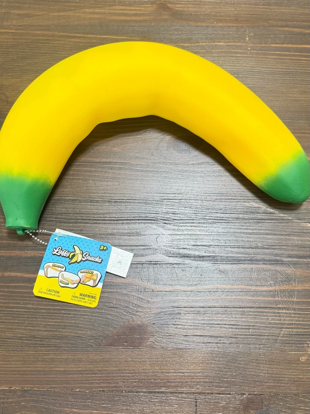 Yellow Banana Squishy Toy